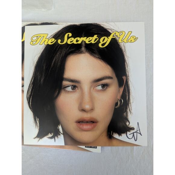Gracie Abrams Vinyl Hand Signed Insert The Secret Of Us Purple LP - Picture 2 of 16